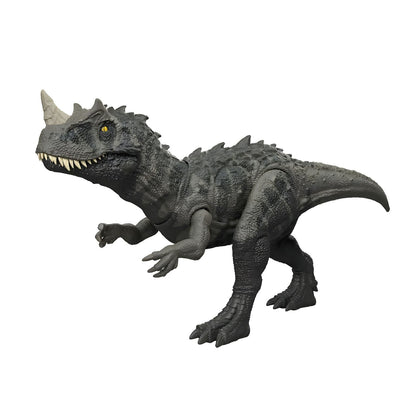 Dinosaurio Jurassic World Wild Roar Ceratosaurus vista frontal
