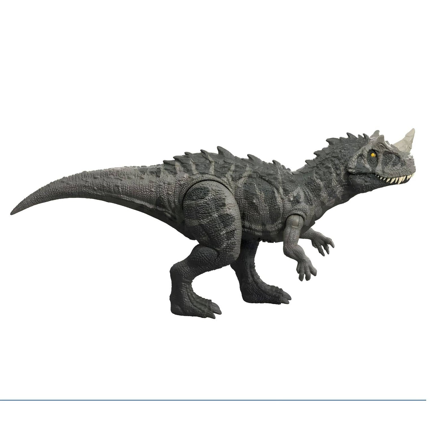 Dinossauro Jurassic World Wild Roar Ceratosaurus vista lateral