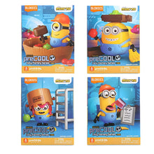 Kit Blokees Minions Jelly Factory com figuras Minions, acessórios divertidos e cenários de brincadeira
