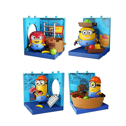 Kit Blokees Minions Jelly Factory con figuras Minions, accesorios divertidos y escenarios de juego