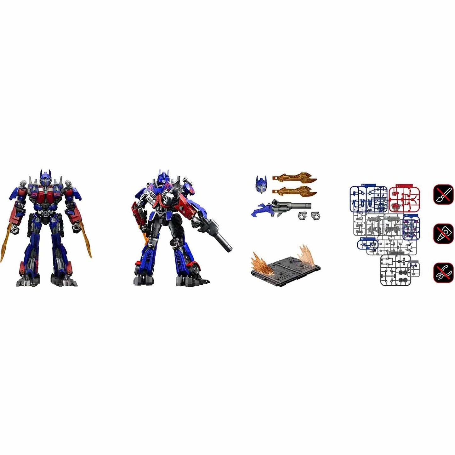 Kit Blokees Transformers Classic Optimus Prime brinquedo Transformers herói clássico para crianças 3+