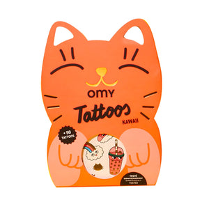 Kit de tatuagem Infantil Kawaii