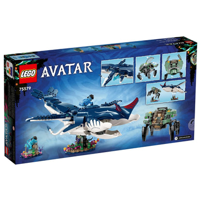 LEGO Avatar Payakan y Crabsuit inspirado en El Camino del Agua