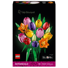 Lego Botanicals Buquê de Tulipas em vaso com flores coloridas estilo tulipas