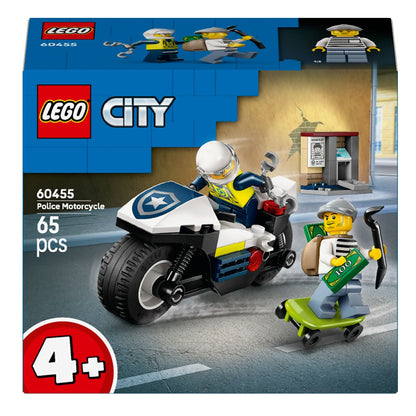 LEGO City Persecución con Moto de la Policía vista principal