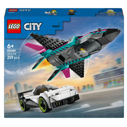 LEGO City Jet Contra Coche vista principal