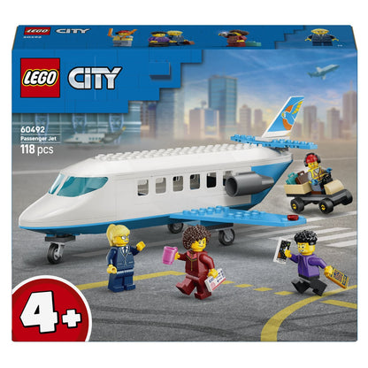 LEGO City Avión de Pasajeros para viajes imaginarios