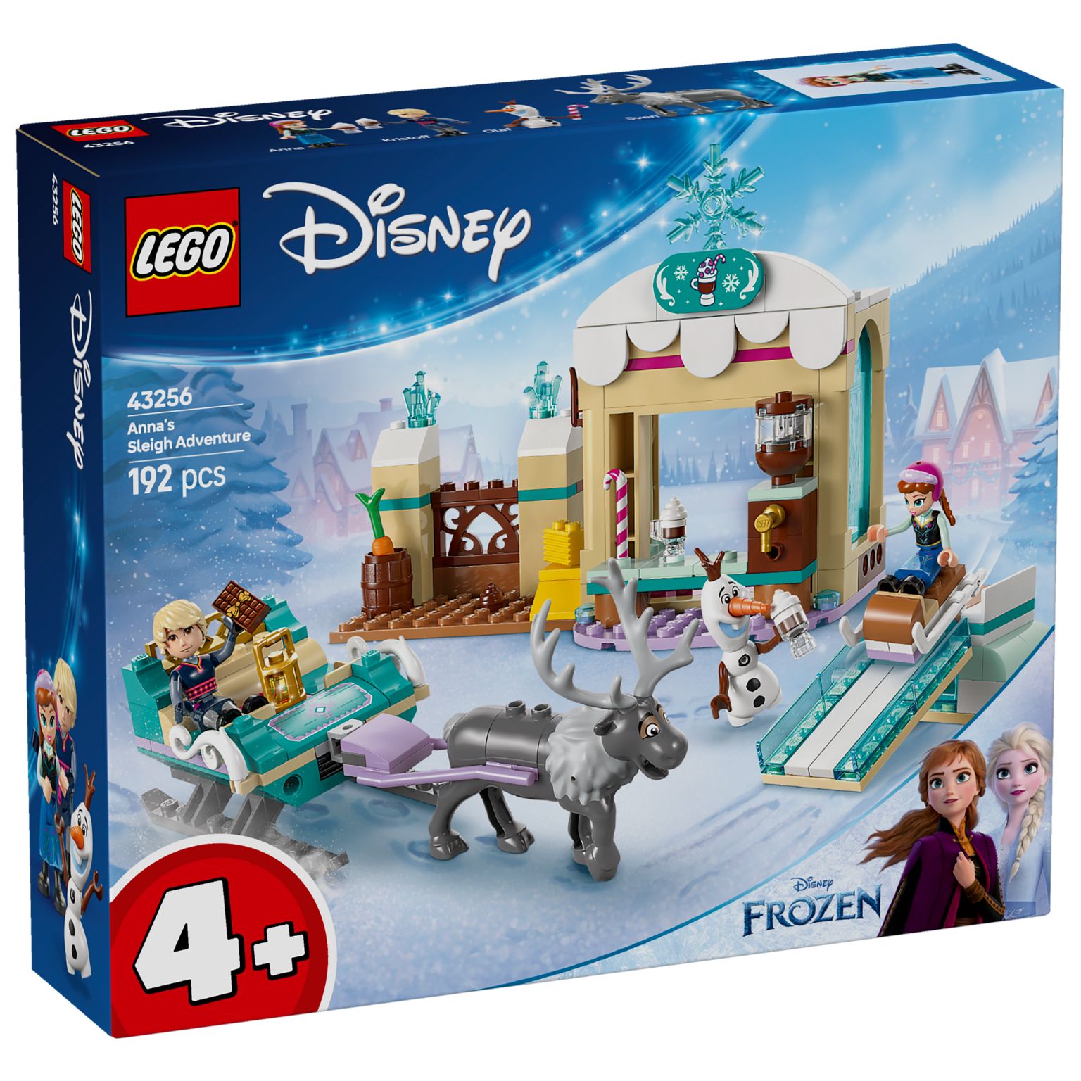 Lego Disney 43256 - Aventura de Trenó da Anna