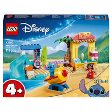LEGO Lilo e Stitch Diversão na Praia com cenário tropical Disney