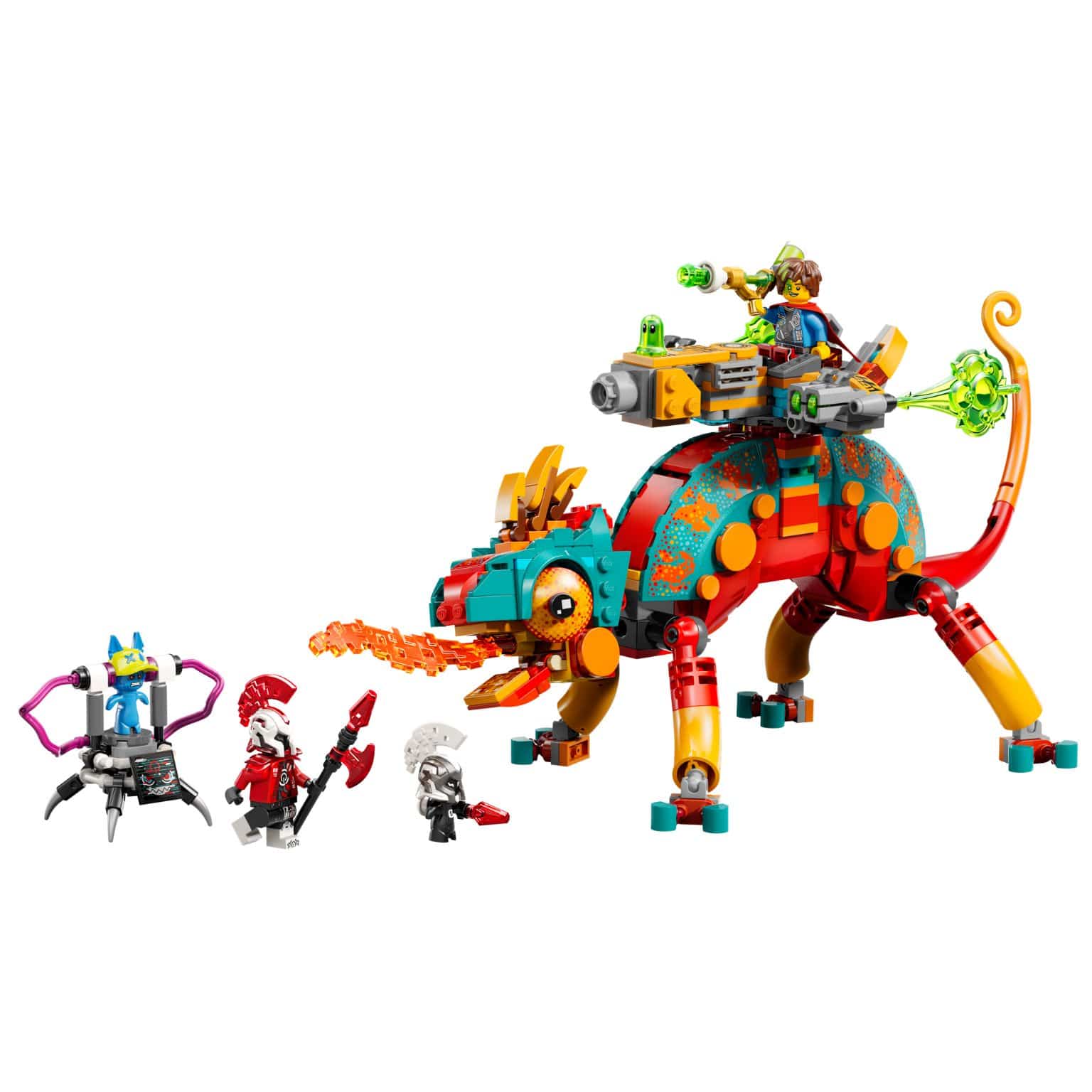 LEGO DREAMZzz Camaleão de Fogo do Mateo com partes ajustáveis