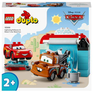 Lego Duplo 10996 - Lavagem Automática de Carros de Faísca McQueen e Mate