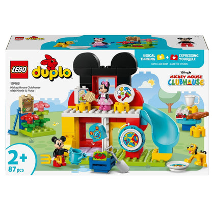 Lego Duplo La Casa de Mickey Mouse con Minnie y Pluto con tobogán y personajes Disney