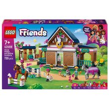 Lego Friends Estábulos e Escola de Equitação com estábulos, cavalos, salto e personagens Friends