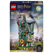 Lego Harry Potter Casa da Luna Lovegood com cenário para brincadeira e personagens