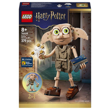LEGO Harry Potter Dobby, o Elfo Livre, figura construída para brincar e expor