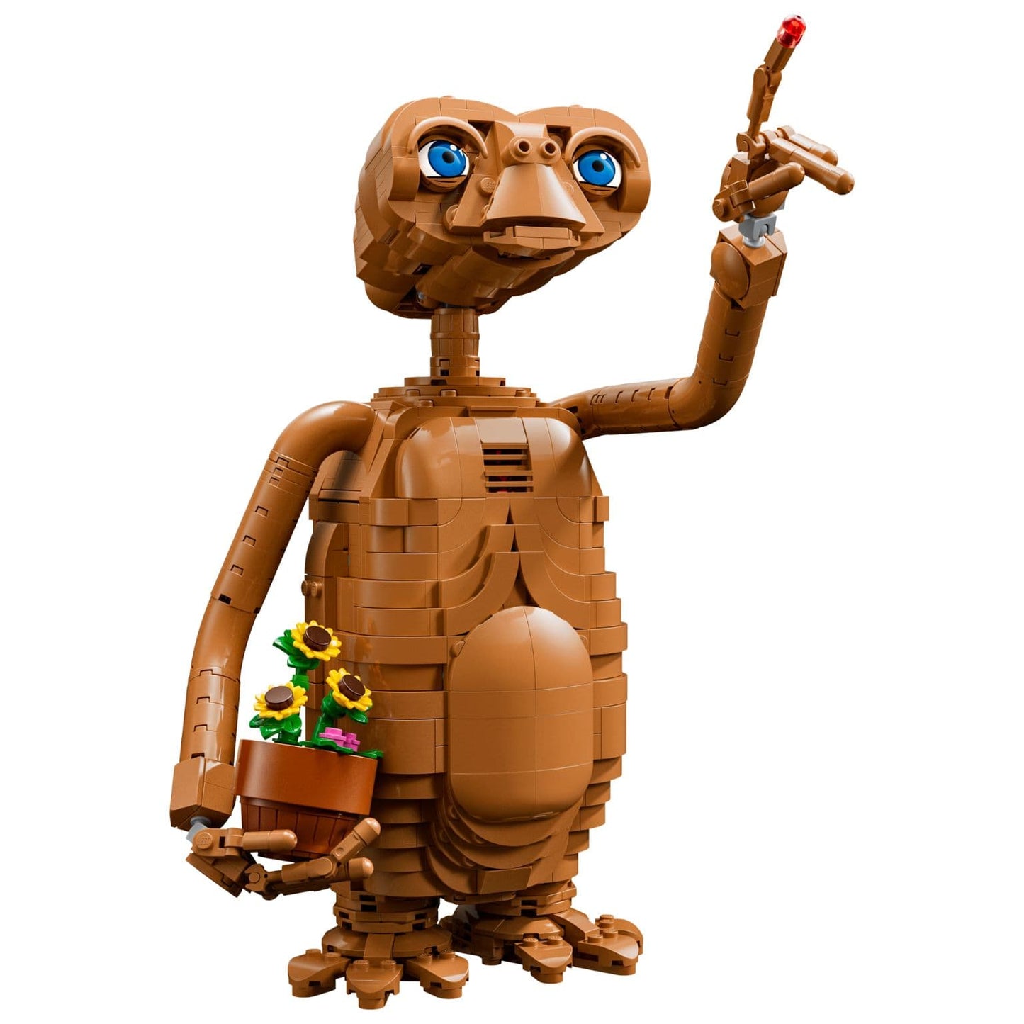 Figura LEGO Ideas E.T. articulada com coração luminoso