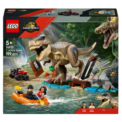 LEGO Jurassic World Escape por el Río del T. rex destacado