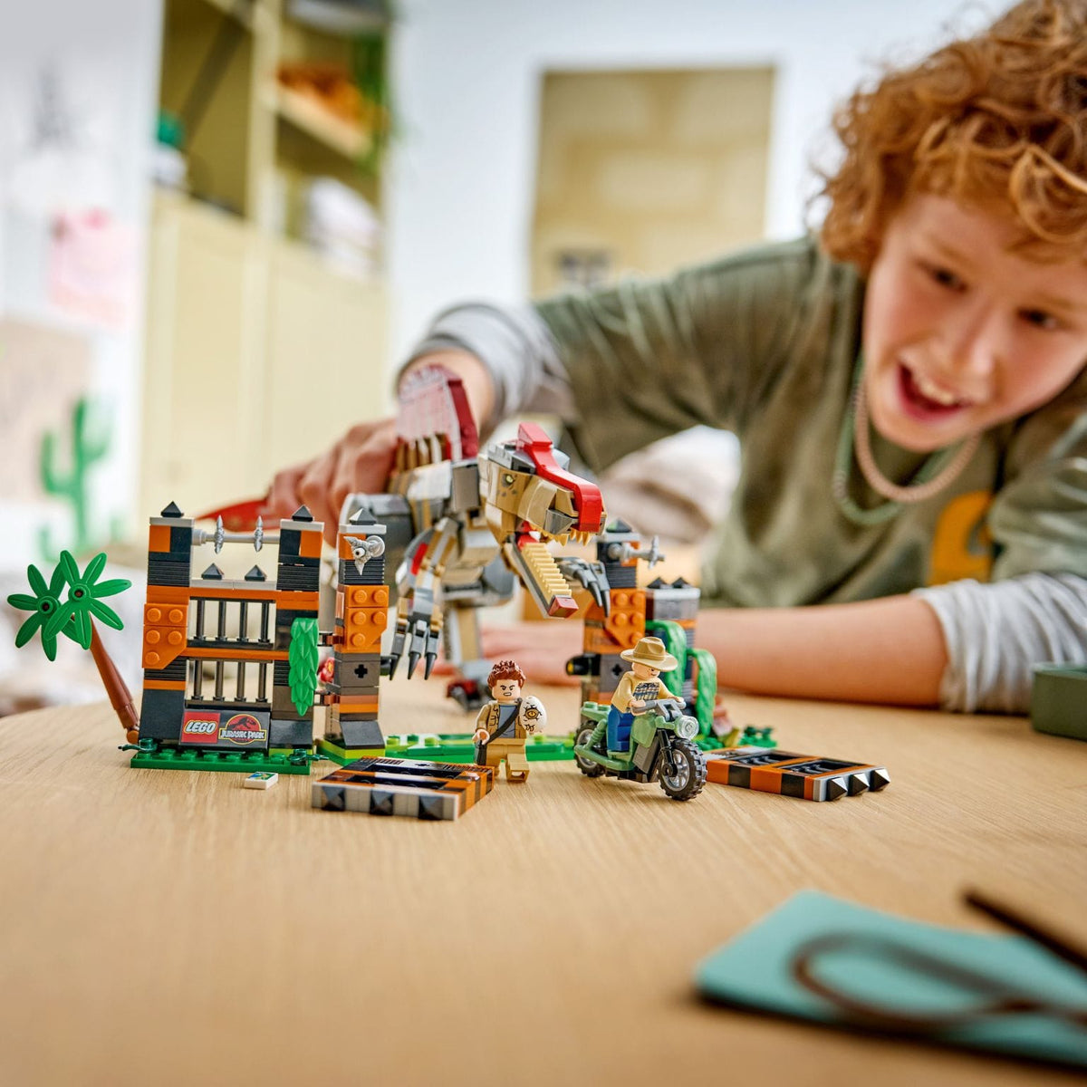 Lego Jurassic World Fuga do Espinossauro
