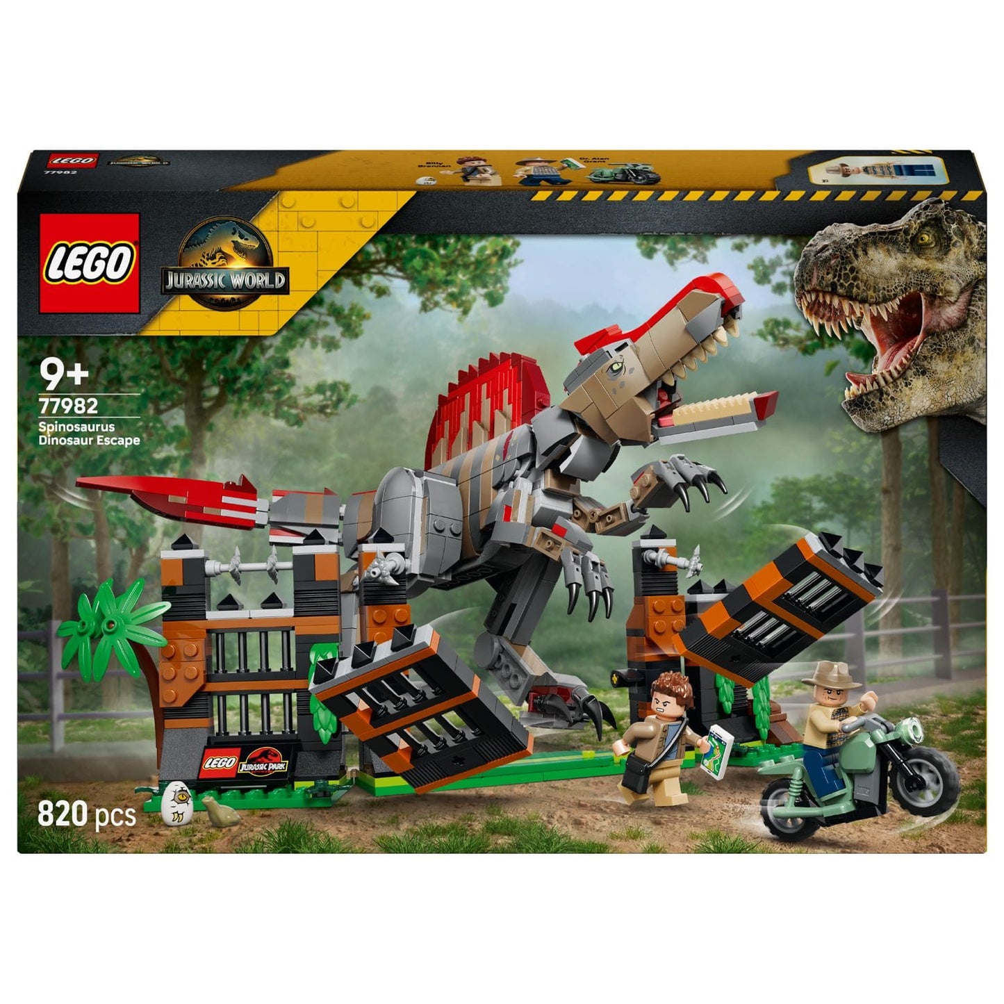 Lego Jurassic World Fuga do Espinossauro