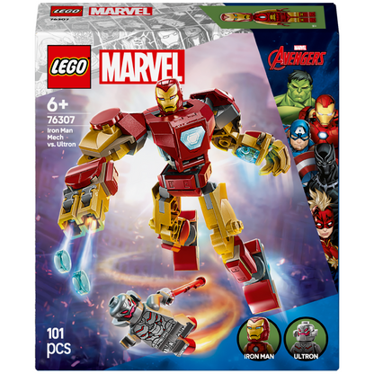 Lego Marvel 76307 Robô do Iron Man contra Ultron