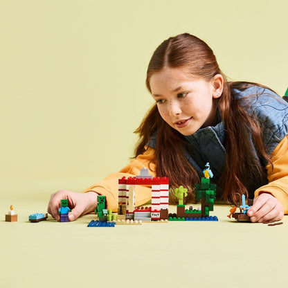 LEGO Minecraft Casa TNT de la Selva con función de explosión