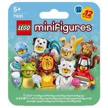 Lego Minifiguras série de animais 28 com personagens em fatos de animais e acessórios divertidos
