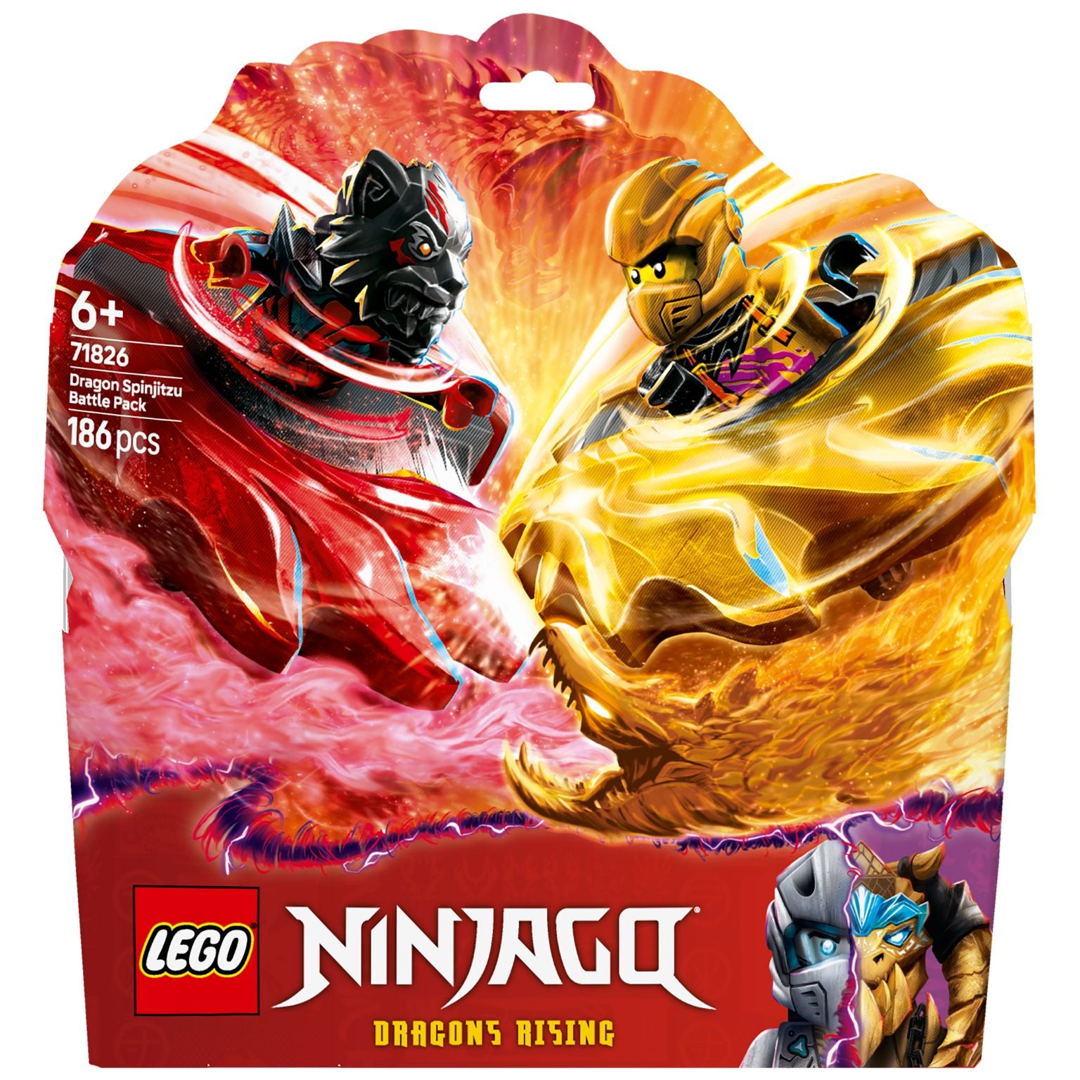 Lego Ninjago 71826 Pack de Batalha Spinjitzu do Dragão