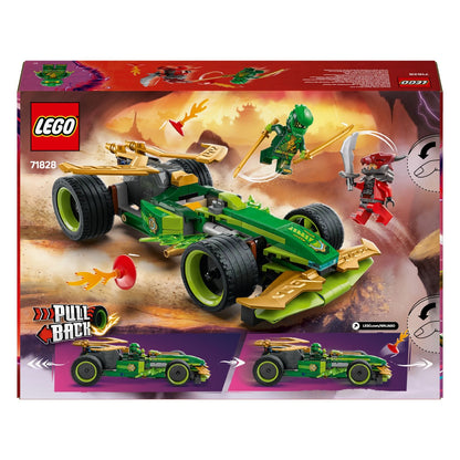 Vehículo LEGO NINJAGO de Lloyd con acción pull-back para carreras