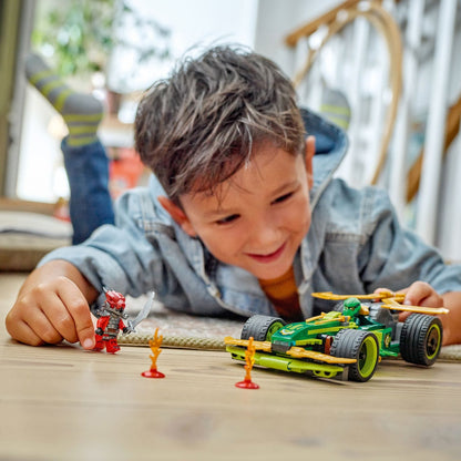 LEGO NINJAGO 71828 con Lloyd y Guerrero Draconiano