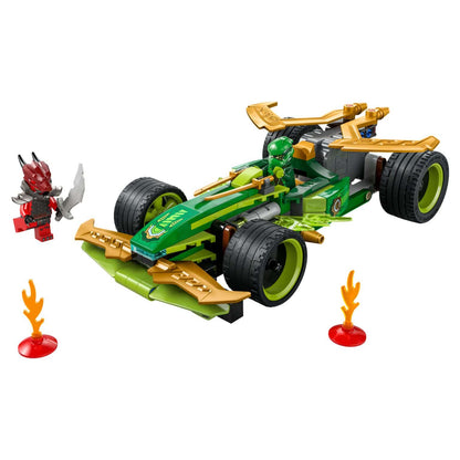 Coche de Carreras Pull-Back de Lloyd LEGO NINJAGO con personajes