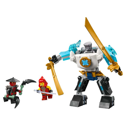Robot de Zane LEGO NINJAGO 71827 con espadas para batallas imaginativas