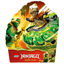 Lego Ninjago Lloyd contra Spinner de Monstro de Terra com Lloyd e monstro em duelo