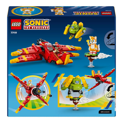 Verso da caixa LEGO Sonic Tornado-1 do Tails