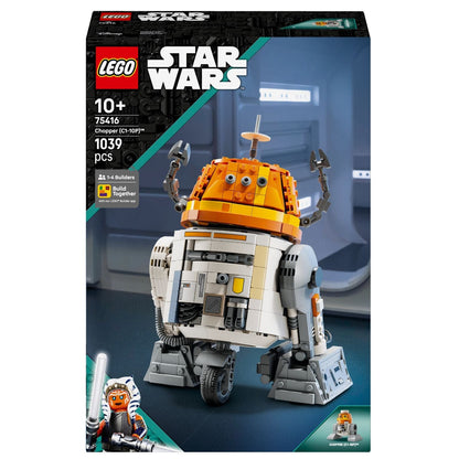 LEGO Star Wars Droide Astromech Chopper C1-10P en destaque