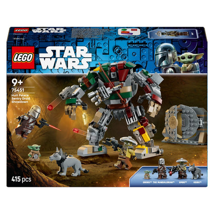 Caixa Lego Star Wars Duelo do Droide Sentinela no Palácio de Hutt