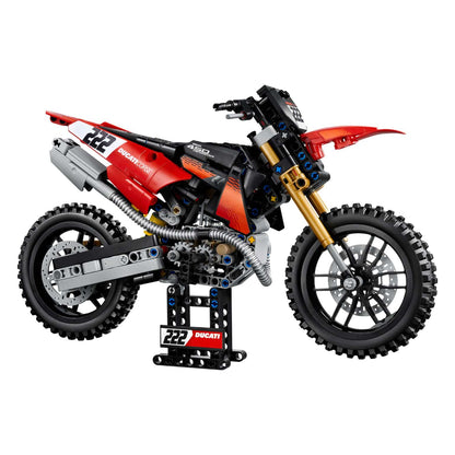 Ducati Desmo450 MX Factory LEGO Technic inspirada no motocross
