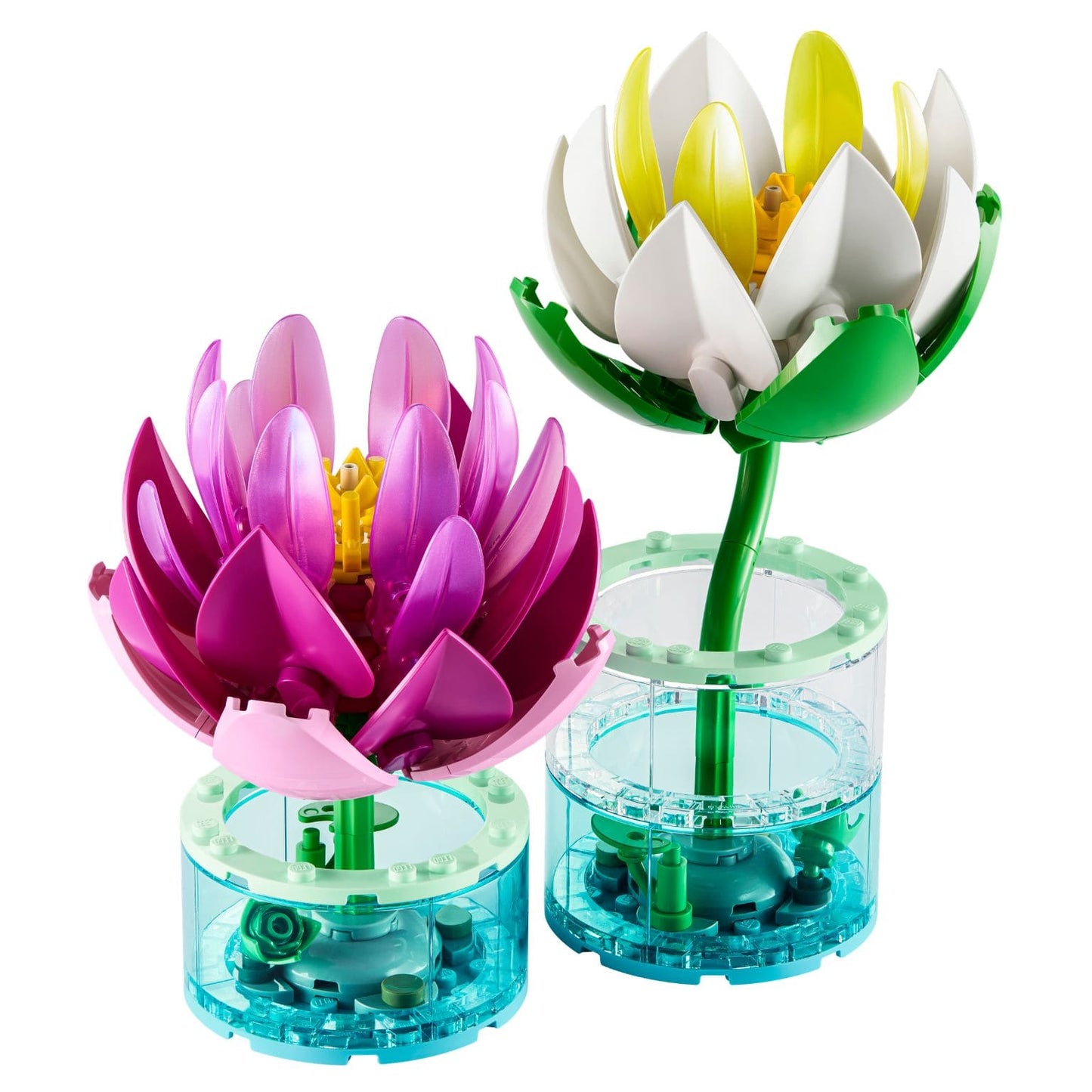 Flores LEGO Botanicals Nenúfares com inspiração natural e serena