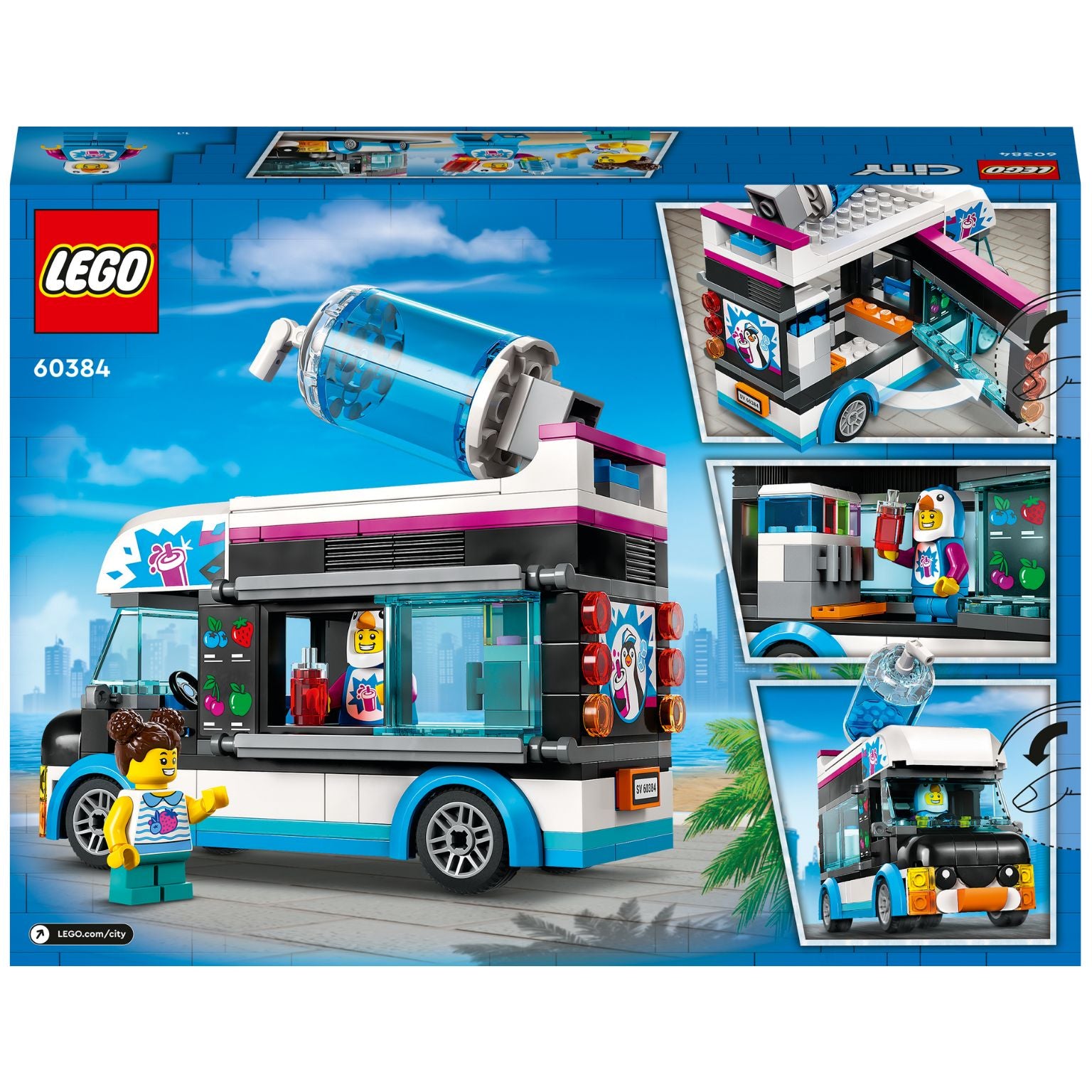 Lego City 60384 - A carrinha do Pinguim