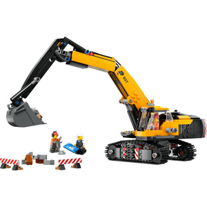  Lego City 60420 Escavadora de Construção Amarela
