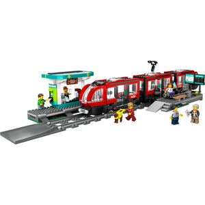 Lego City 60423 - Elétrico e Estação na Baixa