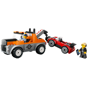 Lego City 60435 - Camião-Reboque e Reparação de Carro Desportivo