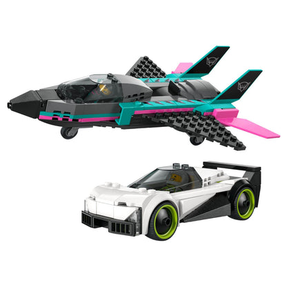 LEGO City Jet Contra Coche vista adicional 1