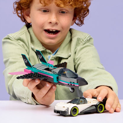 LEGO City Jet Contra Coche vista adicional 2