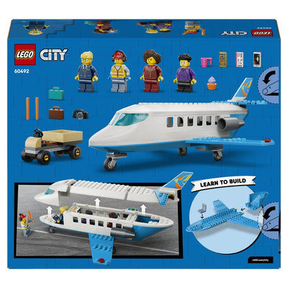 LEGO City Avión de Pasajeros para historias con pasajeros y destinos
