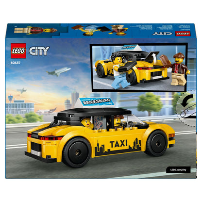 LEGO City Taxi Amarillo vista adicional 3