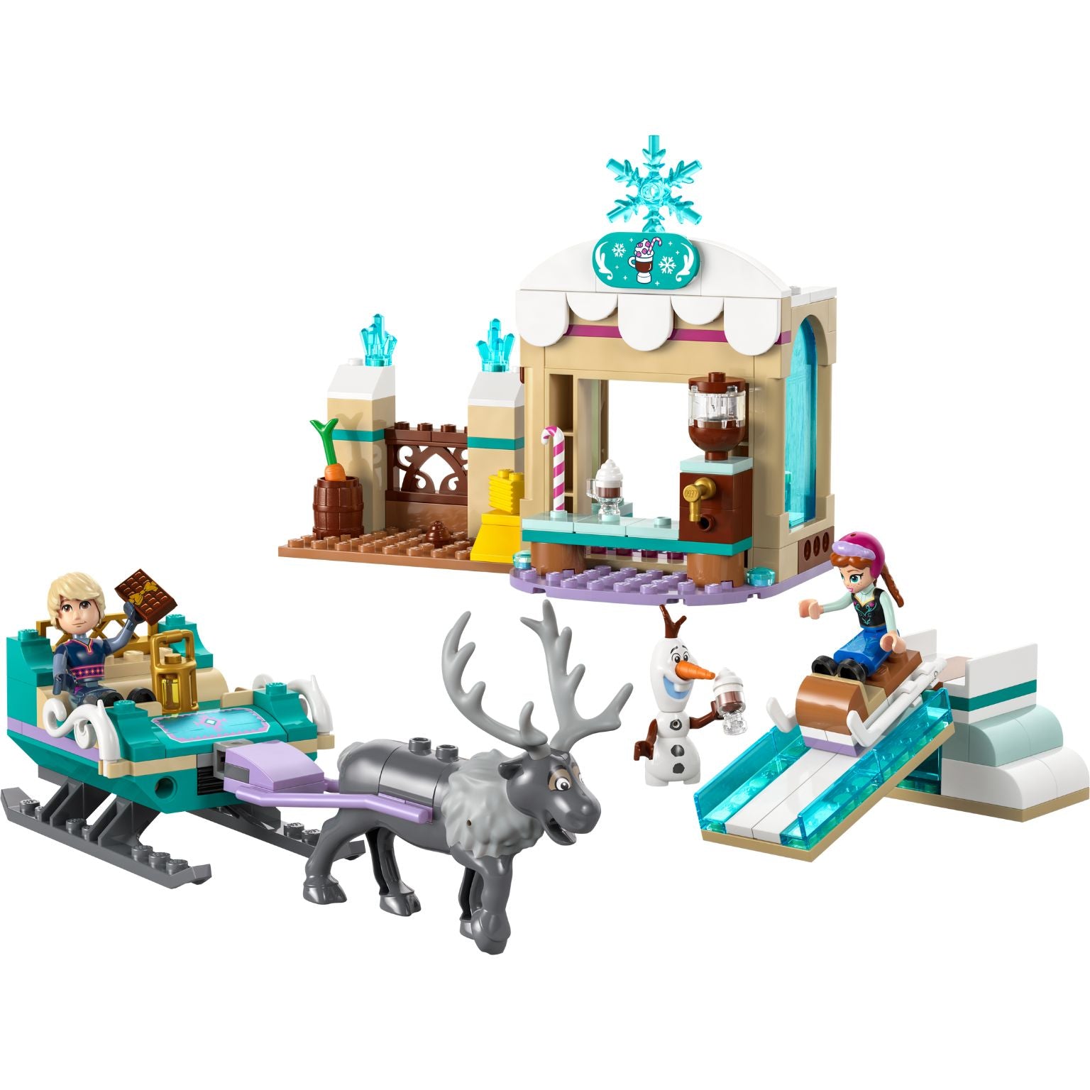 Lego Disney 43256 - Aventura de Trenó da Anna