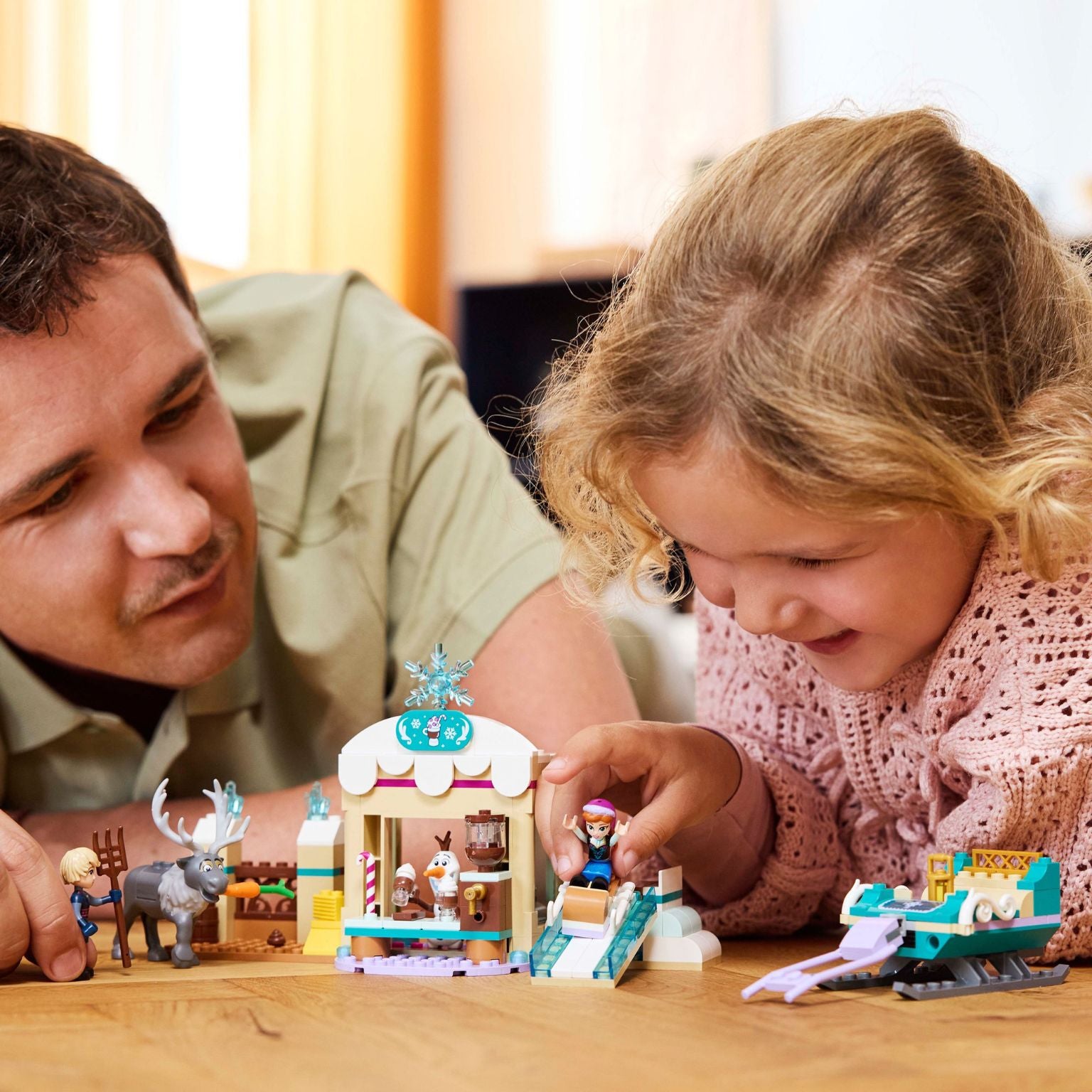 Lego Disney 43256 - Aventura de Trenó da Anna