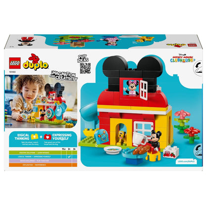 Lego Duplo La Casa de Mickey Mouse con Minnie y Pluto con tobogán y personajes Disney