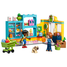 Lego Friends Minimercado de Heartlake City com carrinho de compras, alimentos e personagens Friends