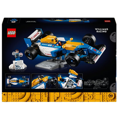 LEGO Icons Williams FW14B con imagen complementaria